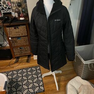 Columbia Women's Black Quilted Snow Jacket